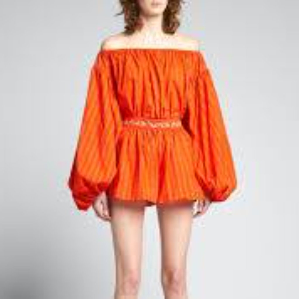 Caroline Constas Designer Blouse With Tags